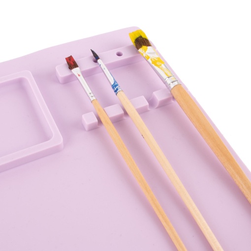 Tapete de pintura em silicone lilás APLI KIDS