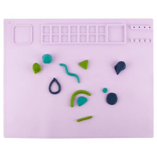Tapete de pintura em silicone lilás APLI KIDS