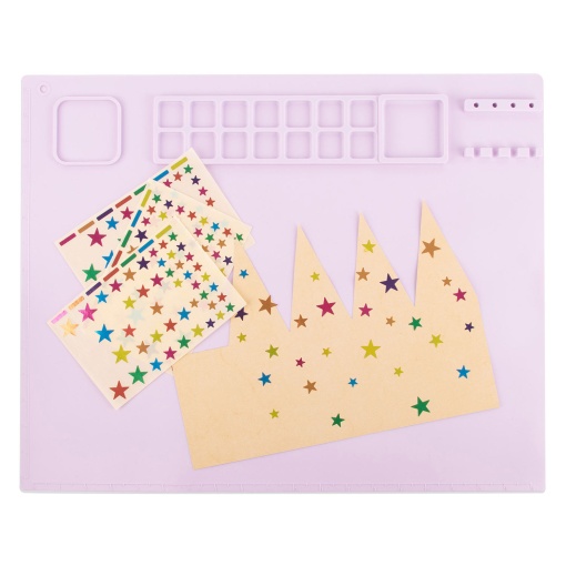 Tapete de pintura em silicone lilás APLI KIDS