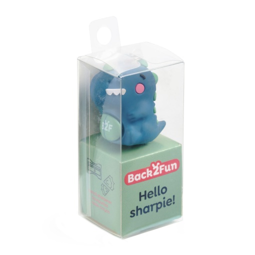 Afia com porta-chaves MIQUELRIUS Back2Fun Dino azul