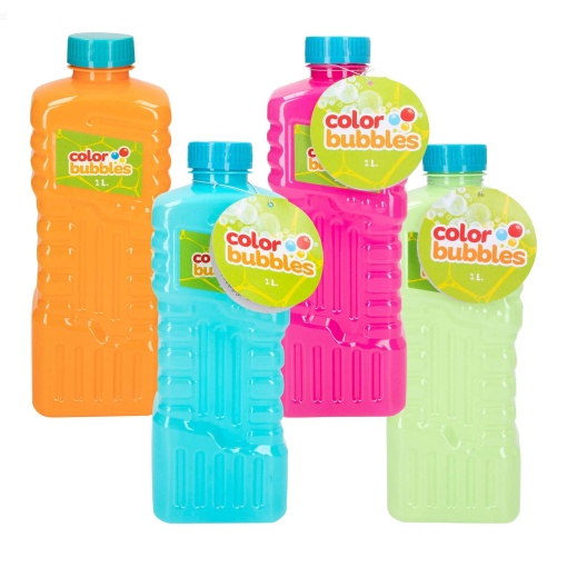 Recarga bolas de sabão 1000ml sortido Color Bubbles
