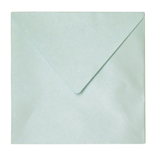Envelope metalizado Simply pala bico 160x160mm azul céu (10 unidades)