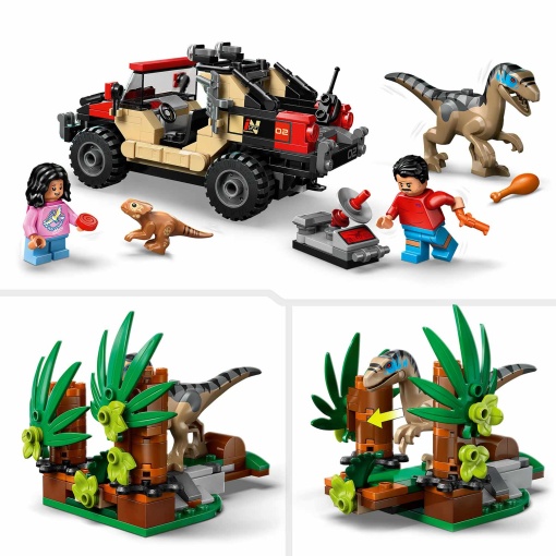 LEGO Jurassic World Fuga Todo-o-Terreno do Raptor 76972