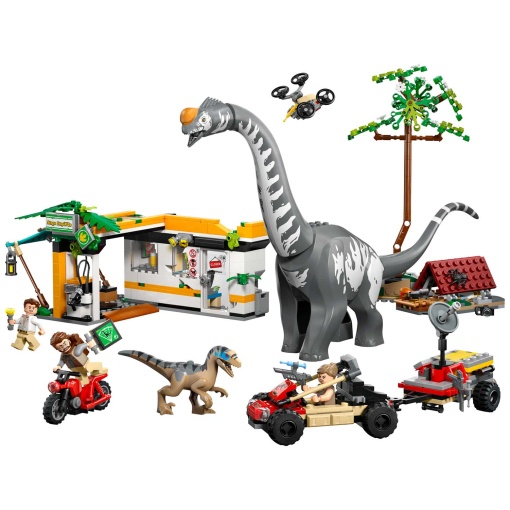LEGO Jurassic World Missão de Localização de Raptor e Titanossauro 76973