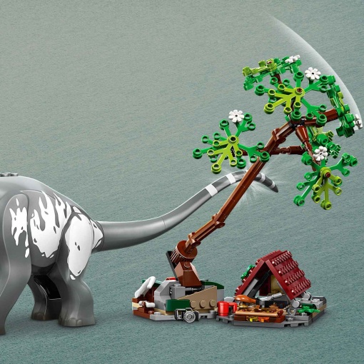 LEGO Jurassic World Missão de Localização de Raptor e Titanossauro 76973