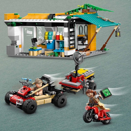 LEGO Jurassic World Missão de Localização de Raptor e Titanossauro 76973