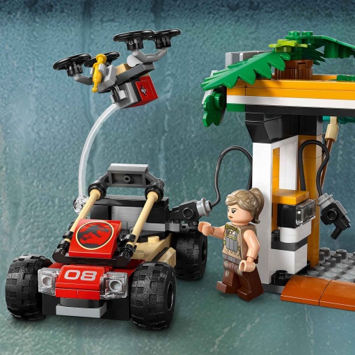 LEGO Jurassic World Missão de Localização de Raptor e Titanossauro 76973