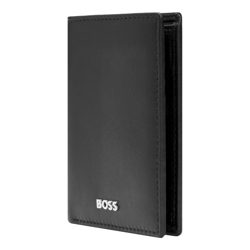 Carteira em pele Hugo Boss Classic Smooth preta