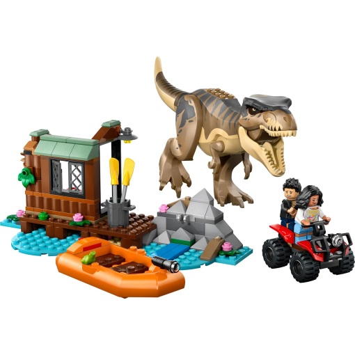 LEGO Jurassic World fuga pelo rio do T.Rex 76975