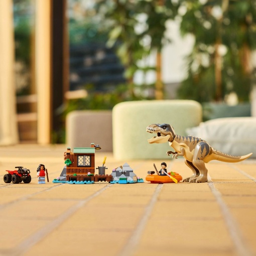 LEGO Jurassic World fuga pelo rio do T.Rex 76975