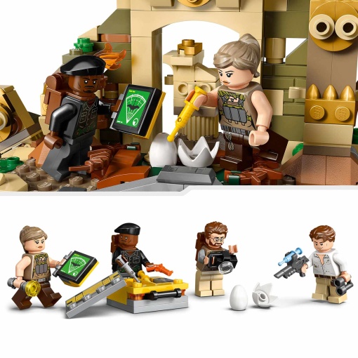 LEGO Jurassic World missão aérea com Espinossauro e Quetzalcoatlus 76976