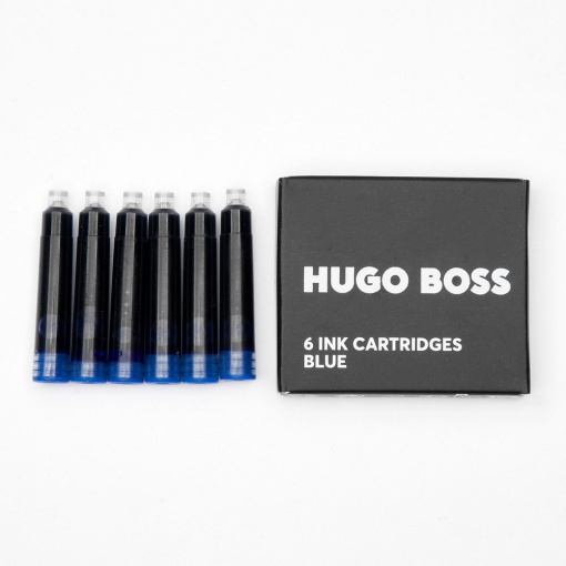 Recarga para caneta Hugo Boss azul (6 unidades)