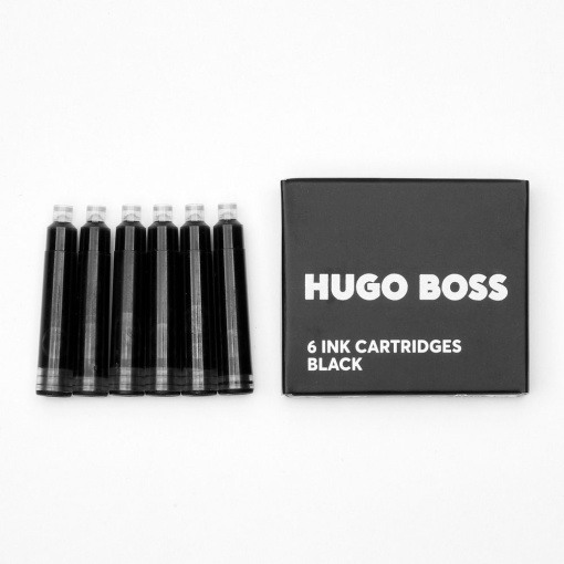 Recarga para caneta Hugo Boss preto (6 unidades)