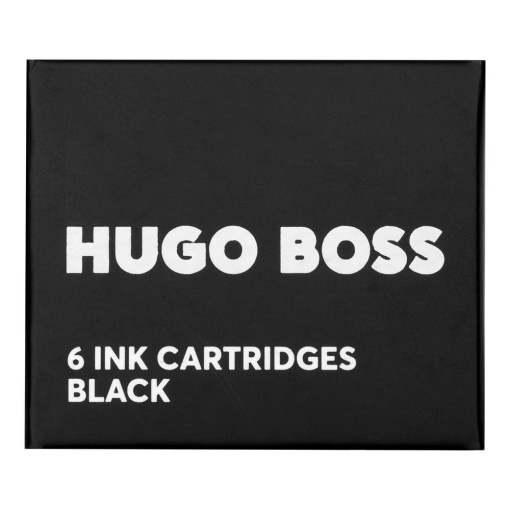 Recarga para caneta Hugo Boss preto (6 unidades)