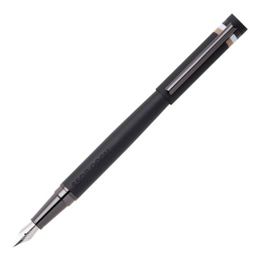 Caneta de aparo Hugo Boss Iconic Loop preto mate M