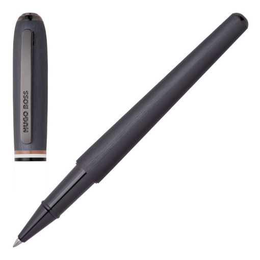 Roller Hugo Boss Iconic Contour preto mate M