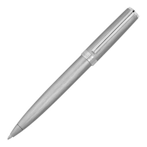 Esferográfica Hugo Boss Gear cromado escovado M