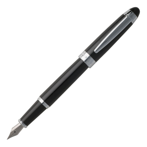 Caneta de aparo Hugo Boss Icon preto lacado M