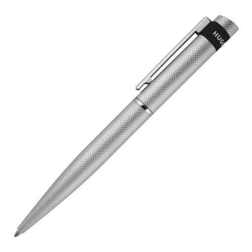 Esferográfica Hugo Boss Loop Diamond cromado M