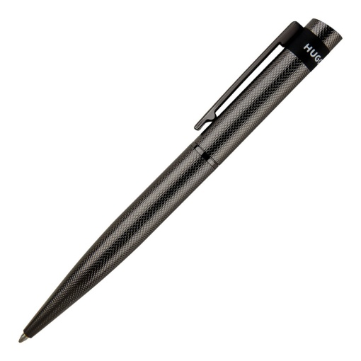 Esferográfica Hugo Boss Loop Diamond Gun preto M