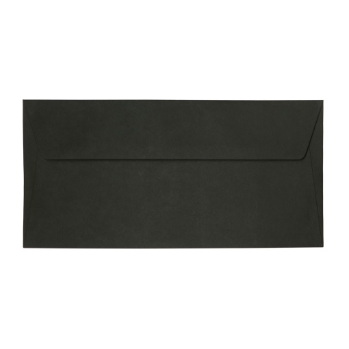 Envelope F-Colours Simply DL 110x220mm preto (10 unidades)