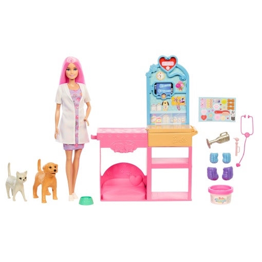 Barbie clínica veterinária MATTEL