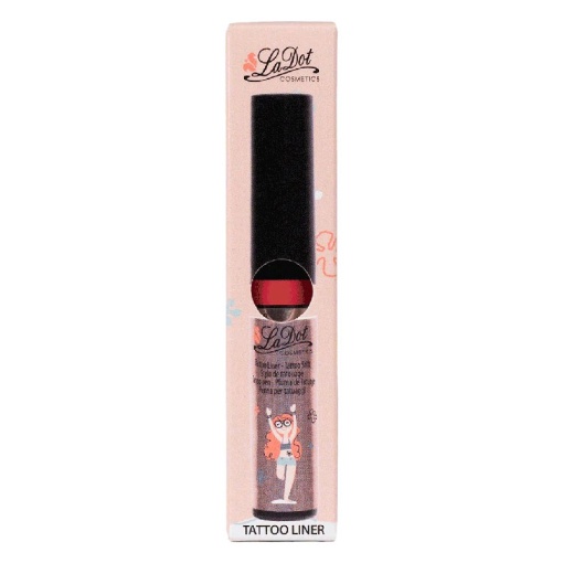 Tattoo liner vermelho 4ml LADOT COSMETICS