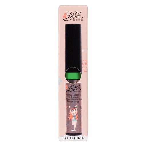 Tattoo liner verde 4ml LADOT COSMETICS