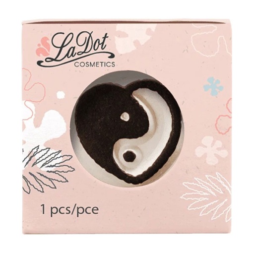 Pedra para tatuagem temporária coração yin yang S LADOT COSMETICS