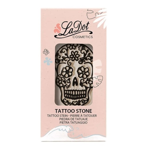 Pedra para tatuagem temporária caveira de açúcar M LADOT COSMETICS