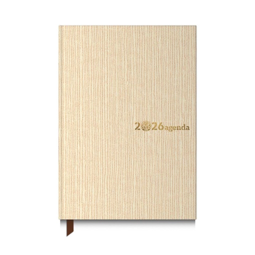 Agenda diária A5 2026 AMBAR Natura sortido