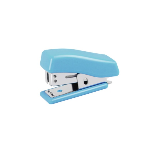 Agrafador Forofis mini 24/6 26/6 12 folhas azul