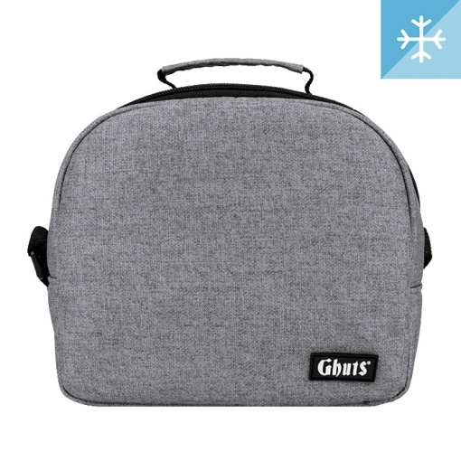 Lancheira térmica GHUTS Yummg Silver Grey 2025 22x20x11cm