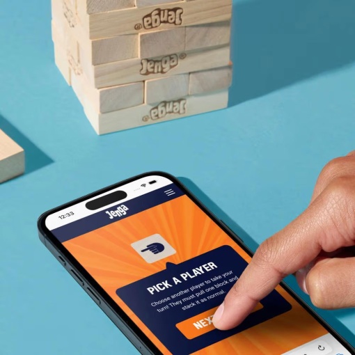 Jenga Clássico com dado digital HASBRO GAMES