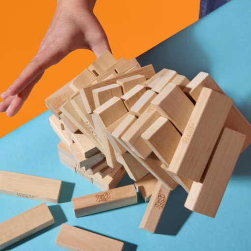 Jenga Clássico com dado digital HASBRO GAMES