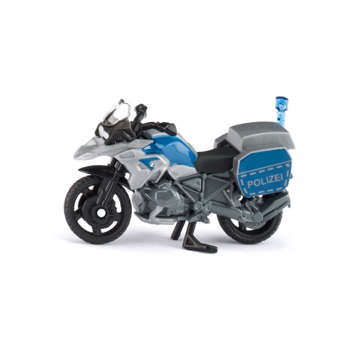 Mota de polícia BMW miniatura SIKU