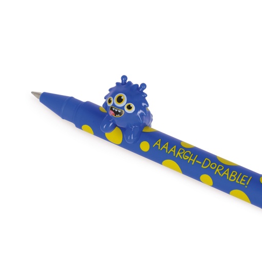 Esferográfica de gel LEGAMI LOVELY FRIENDS monstro azul