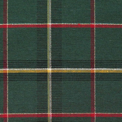 Tecido xadrez com lurex verde/dourado 1x2,80m