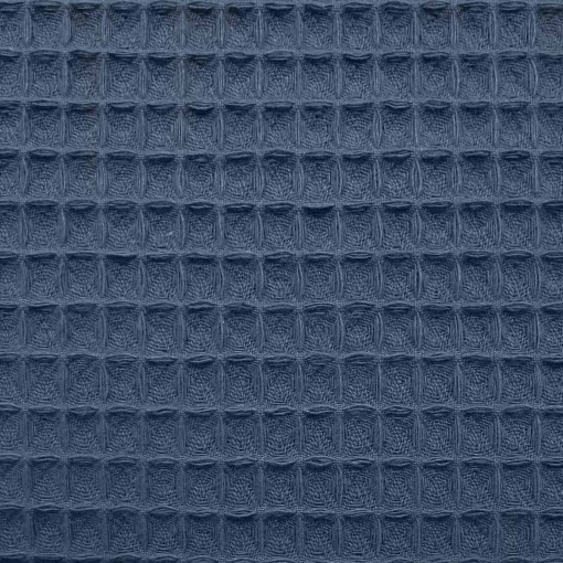 Tecido waffle azul 1x1,48m