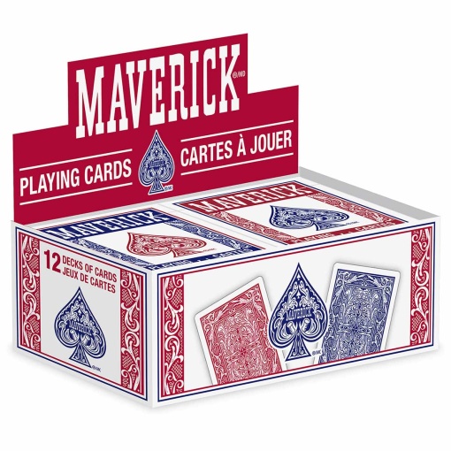 Baralho de cartas plastificado MAVERICK