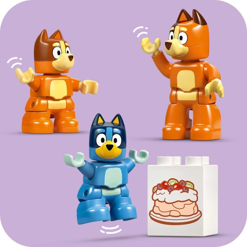 LEGO Duplo casa da família da Bluey com jogo de memória 10459