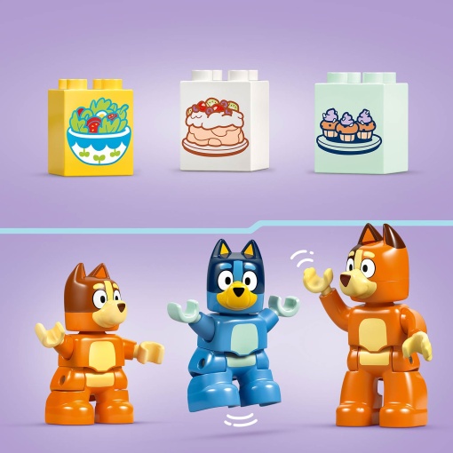 LEGO Duplo casa da família da Bluey com jogo de memória 10459