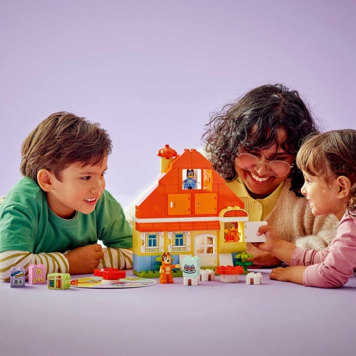 LEGO Duplo casa da família da Bluey com jogo de memória 10459