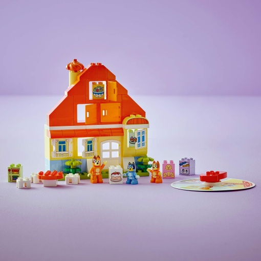 LEGO Duplo casa da família da Bluey com jogo de memória 10459