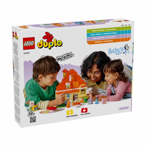 LEGO Duplo casa da família da Bluey com jogo de memória 10459