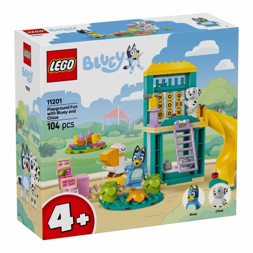 LEGO Bluey diversão no parque com Bluey e Chloe 11201