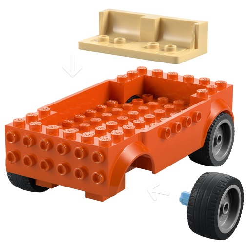 LEGO Bluey viagem de carro à praia com a Bluey e a família 11202