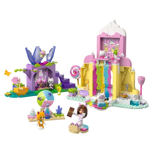 LEGO Gabby's Dollhouse monte dos docinhos e jardim da fadinha 11205