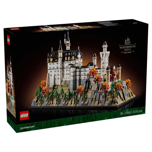 LEGO Architecture castelo de Neuschwanstein 21063