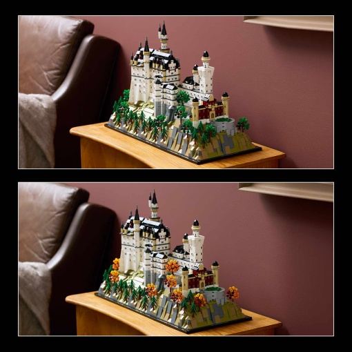 LEGO Architecture castelo de Neuschwanstein 21063